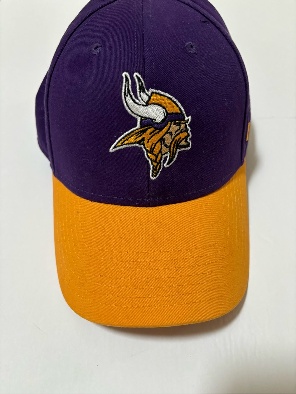 Minnesota Vikings Youth Hat in Purple with Black Trim